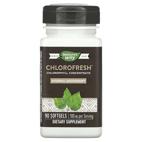 Pack de 2 x Nature's Way Chlorofresh 90 gélules vue de face