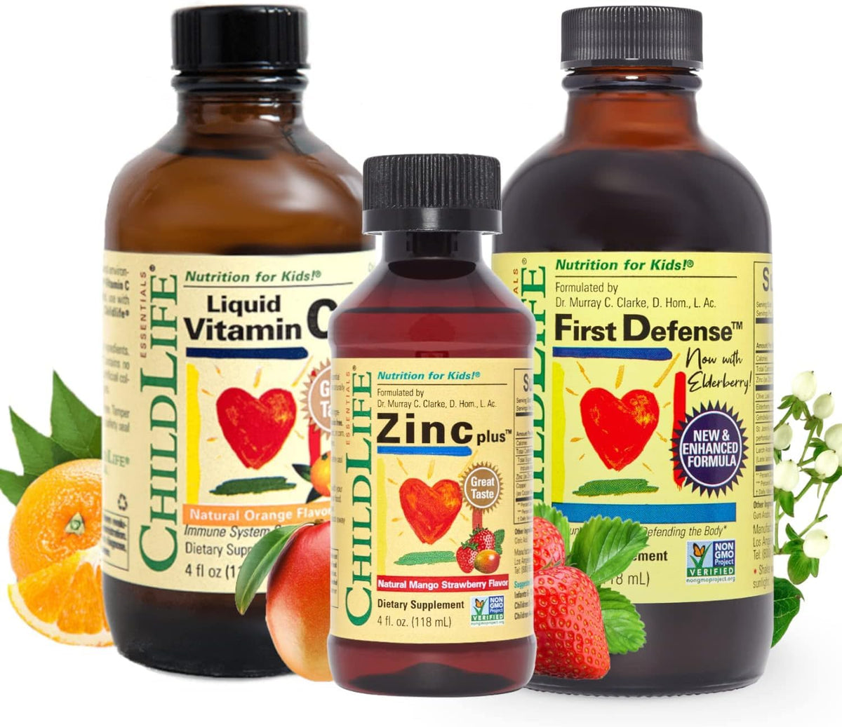 Pack de 3 compléments alimentaires liquides CHILDLIFE ESSENTIALS