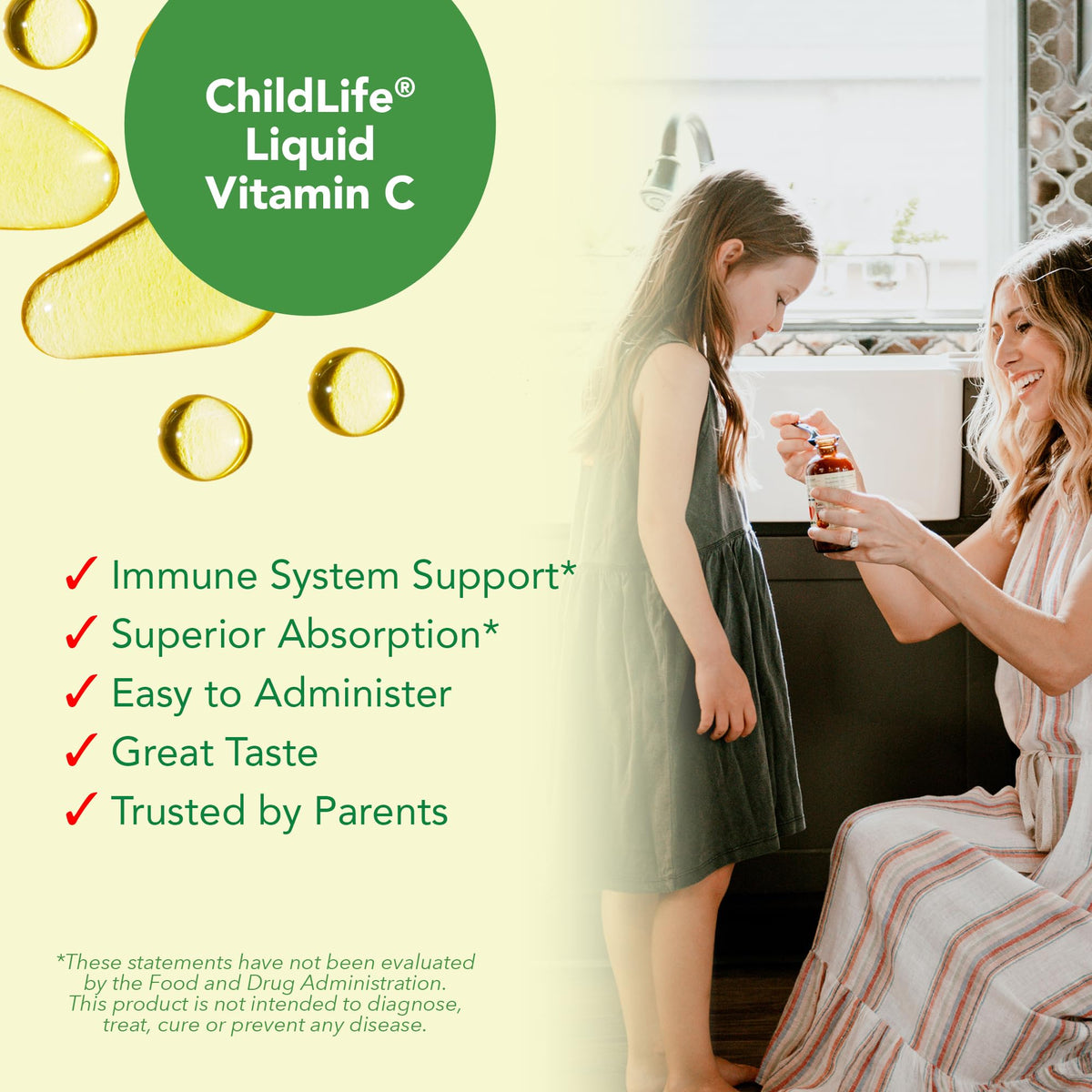 Pack de 3 flacons de vitamine C liquide CHILDLIFE ESSENTIALS