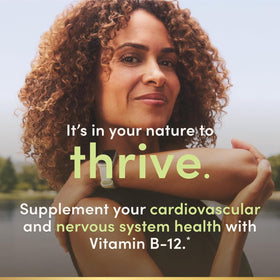 Pack de 4 bouteilles de Nature's Bounty Vitamine B-12 500 mcg