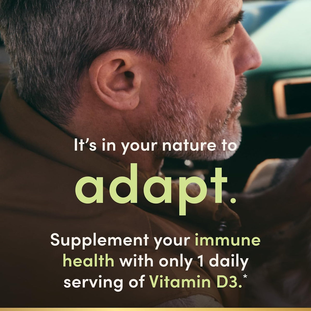 Pack de 4 flacons de Vitamine D3 Nature's Bounty