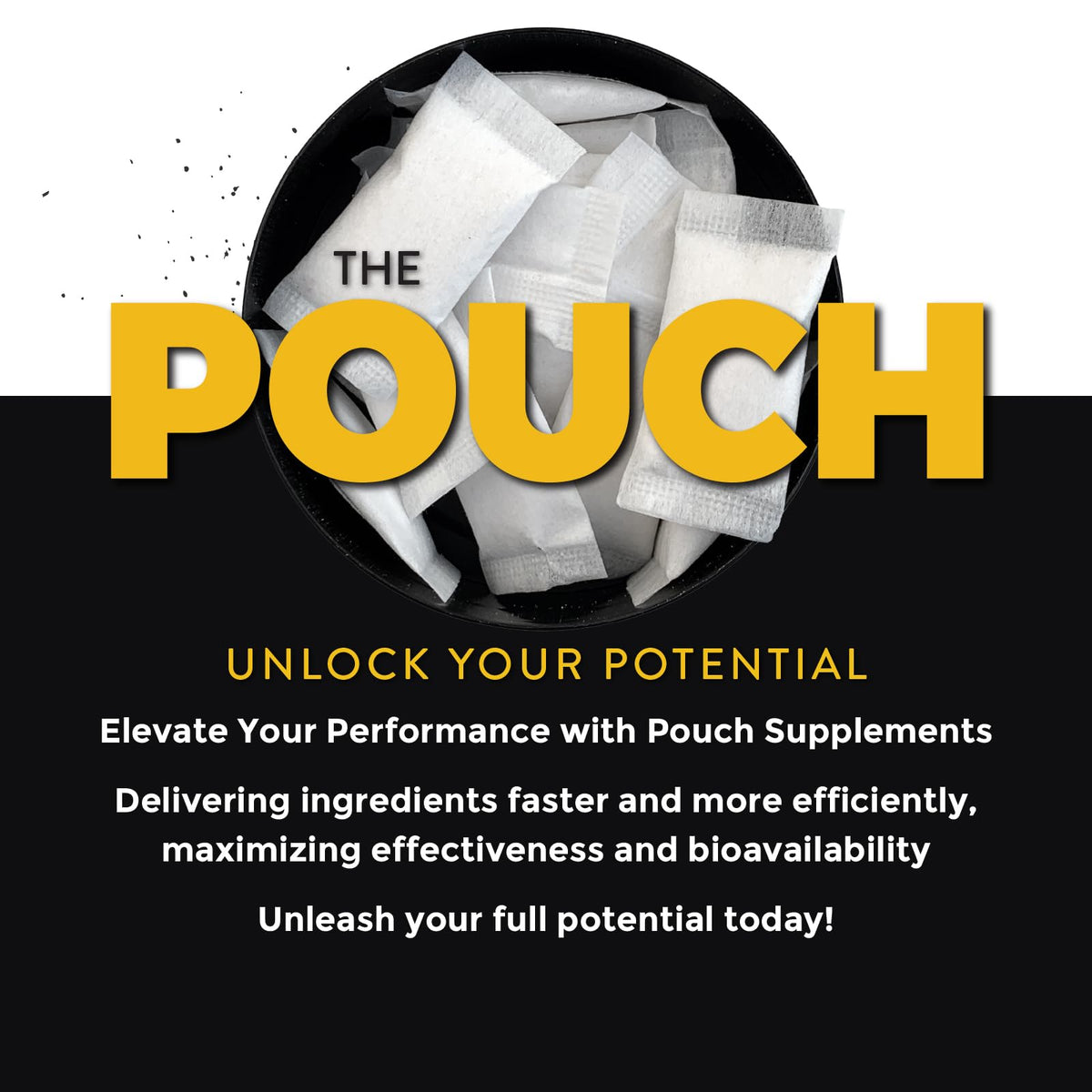 Pack de 5 pouches Fully Loaded Bullseye sur une table