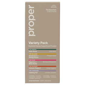Pack de 5 sticks de Proper Super Foods en Poudre