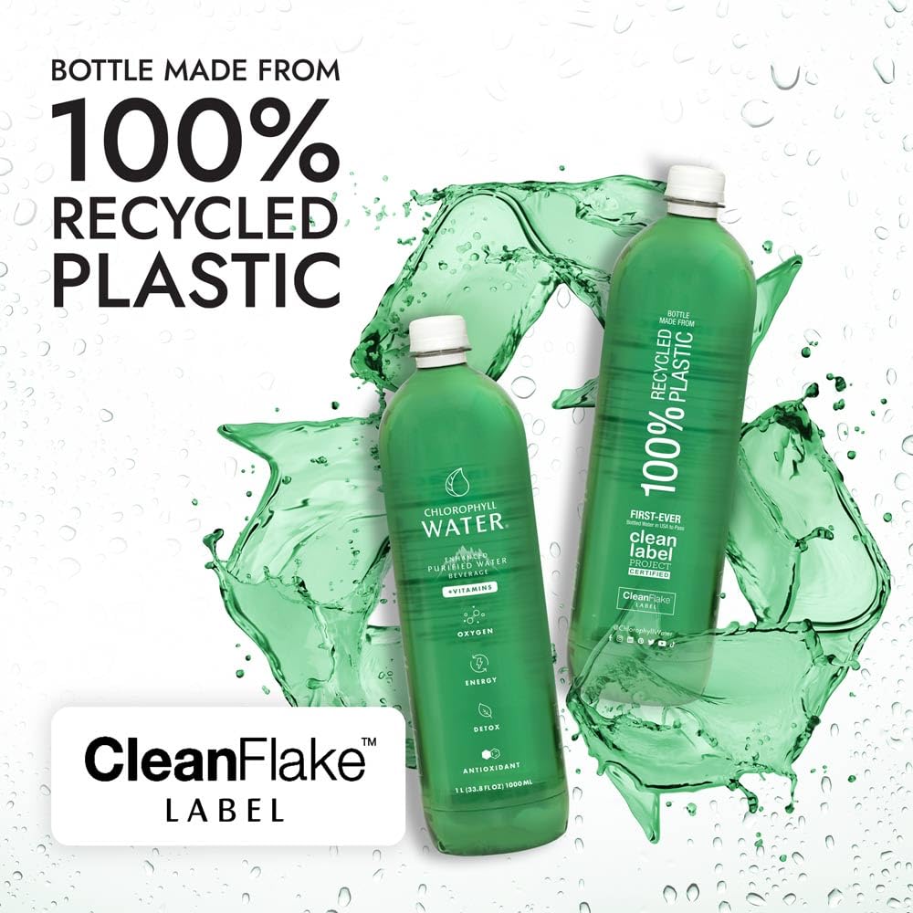 Pack de 6 bouteilles de Chlorophyll Water