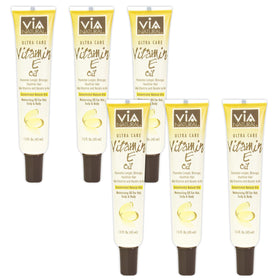 Pack de 6 huiles Via Natural Ultra Care de vitamine E 1,5 oz