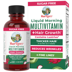Pack de 8 flacons MARYRUTH'S multivitamines liquides pour la croissance des cheveux