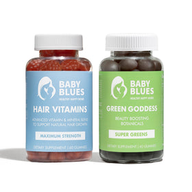Pack de Baby Blues Bundle Beauté Éclat avec vitamines et gummies