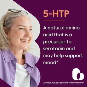 Pack de BESTVITE 5-HTP 100mg avec étiquette détaillée