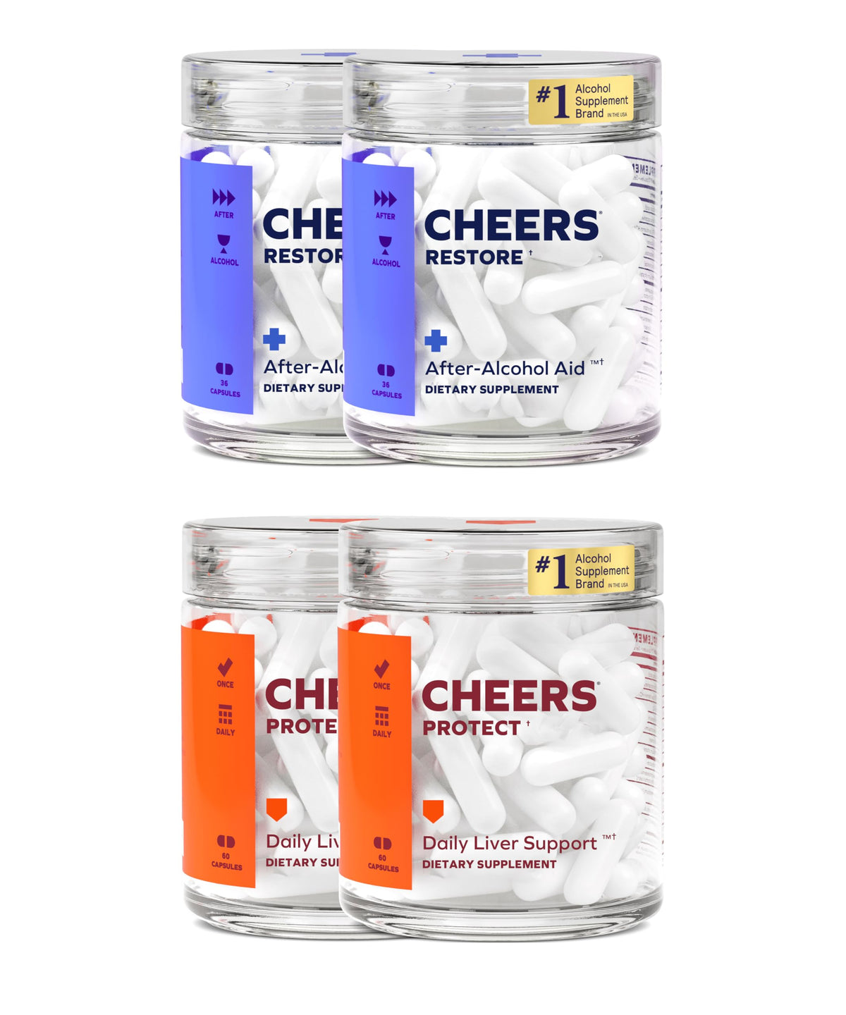 Pack de Cheers Combo Foie avec Restore et Protect