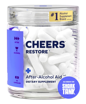 Pack de Cheers Restore complément avec capsules visible