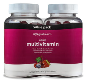 Pack de gélifiés multivitamines Basics avec un mélange de fruits rouges