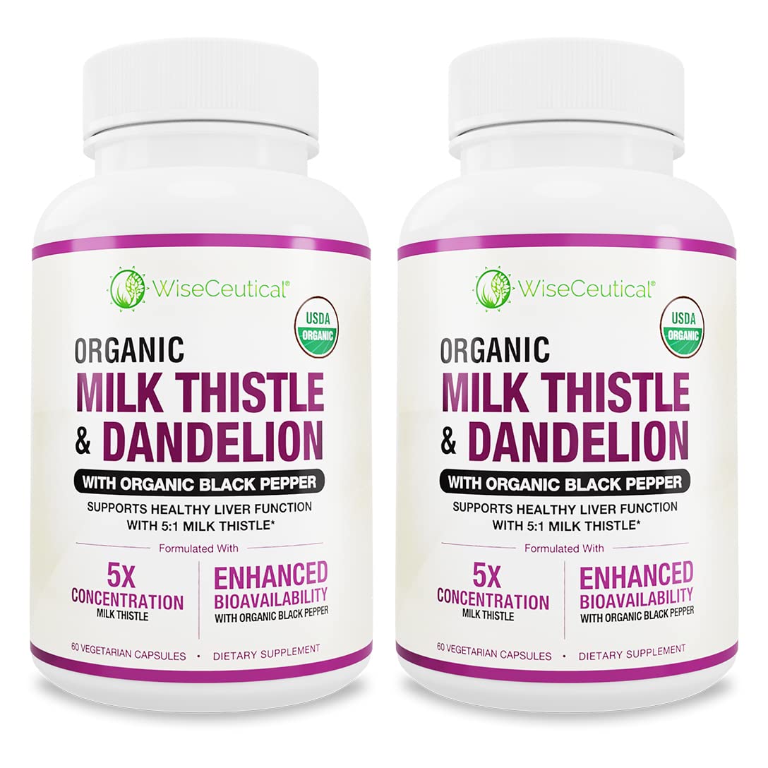 Pack de Wiseceutical Chardon-Marie 2000mg vue de face
