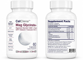 Pack des capsules CELCLENE Magnésium Glycinate+ en main