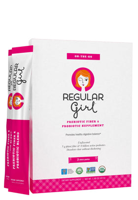 Pack échantillon 7 jours Regular Girl 59g vue avant