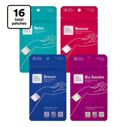 Pack varié de 16 patches LA MEND avec différentes formules
