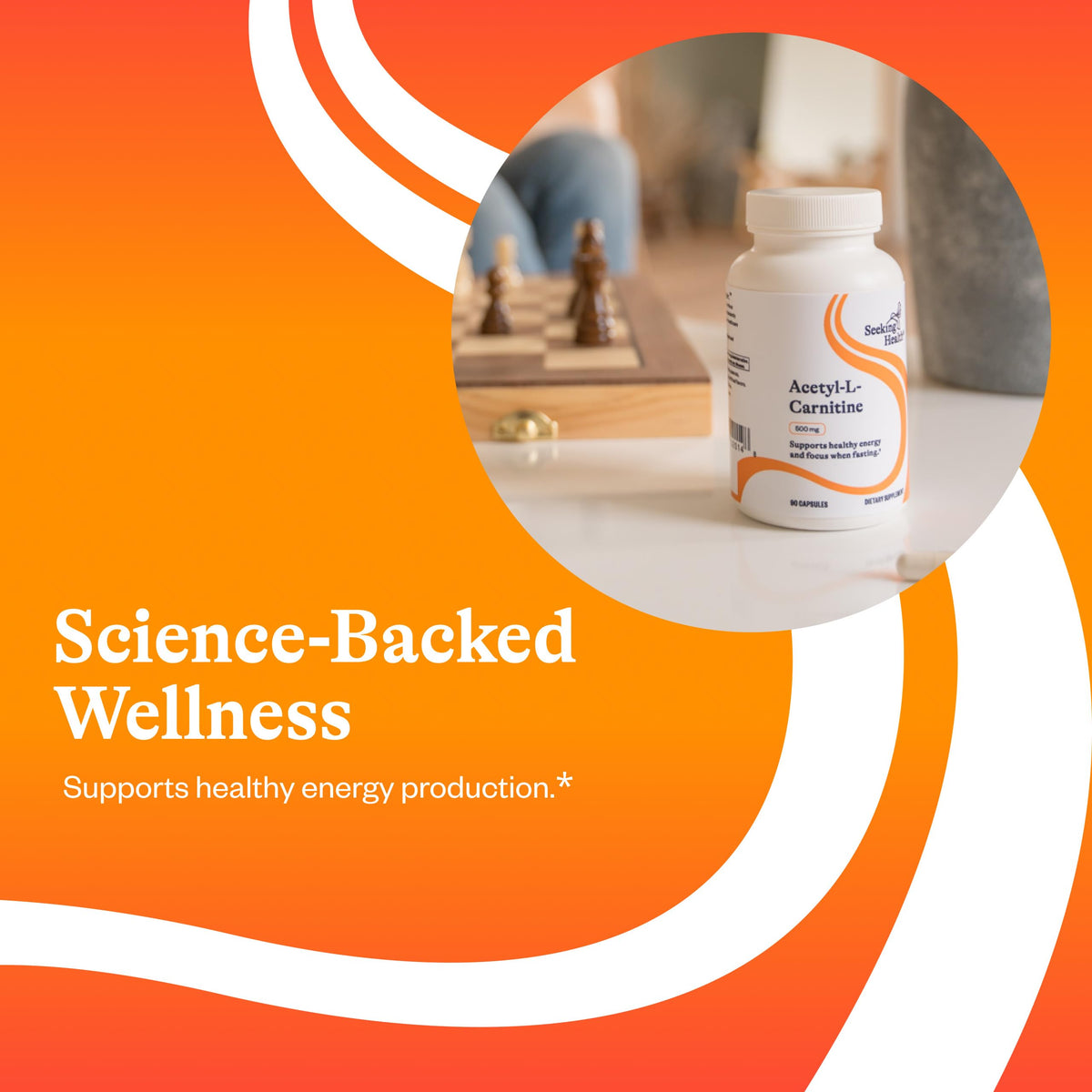 Package of Seeking Health Acetyl-L-Carnitine 90 capsules