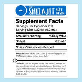 Packaging de Pure Himalayan Shilajit 15g