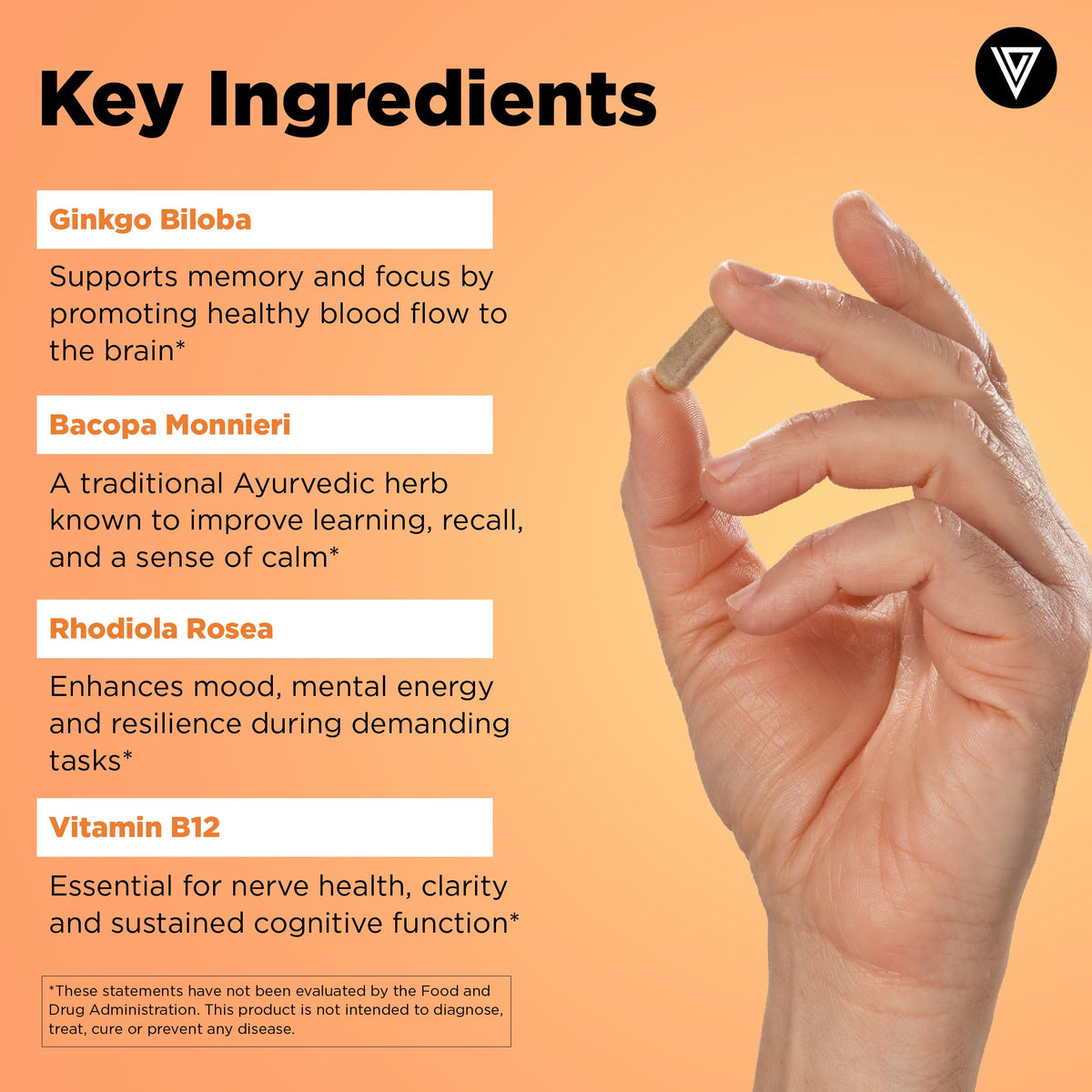 Packaging des Compléments Alimentaires Cerveau Vital Vitamins