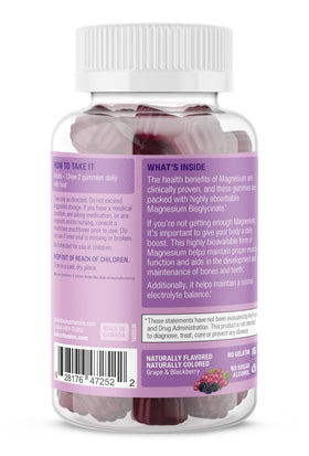 Packaging des gummies SUKU au goût raisin et mûre