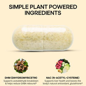 packaging drinkwel DHM avec NAC 60 capsules