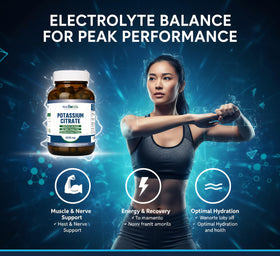 Packaging du Citrate de Potassium Wellotrix 1600 mg