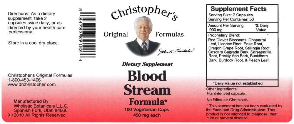 Packaging du Complément Alimentaire Circulation Sanguine 100 Capsules Végétariennes