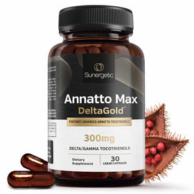 Packaging du complément Annatto Tocotrienol 300 mg Sunergetic