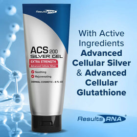 Packaging du gel ACS 200 Argent-Glutathion