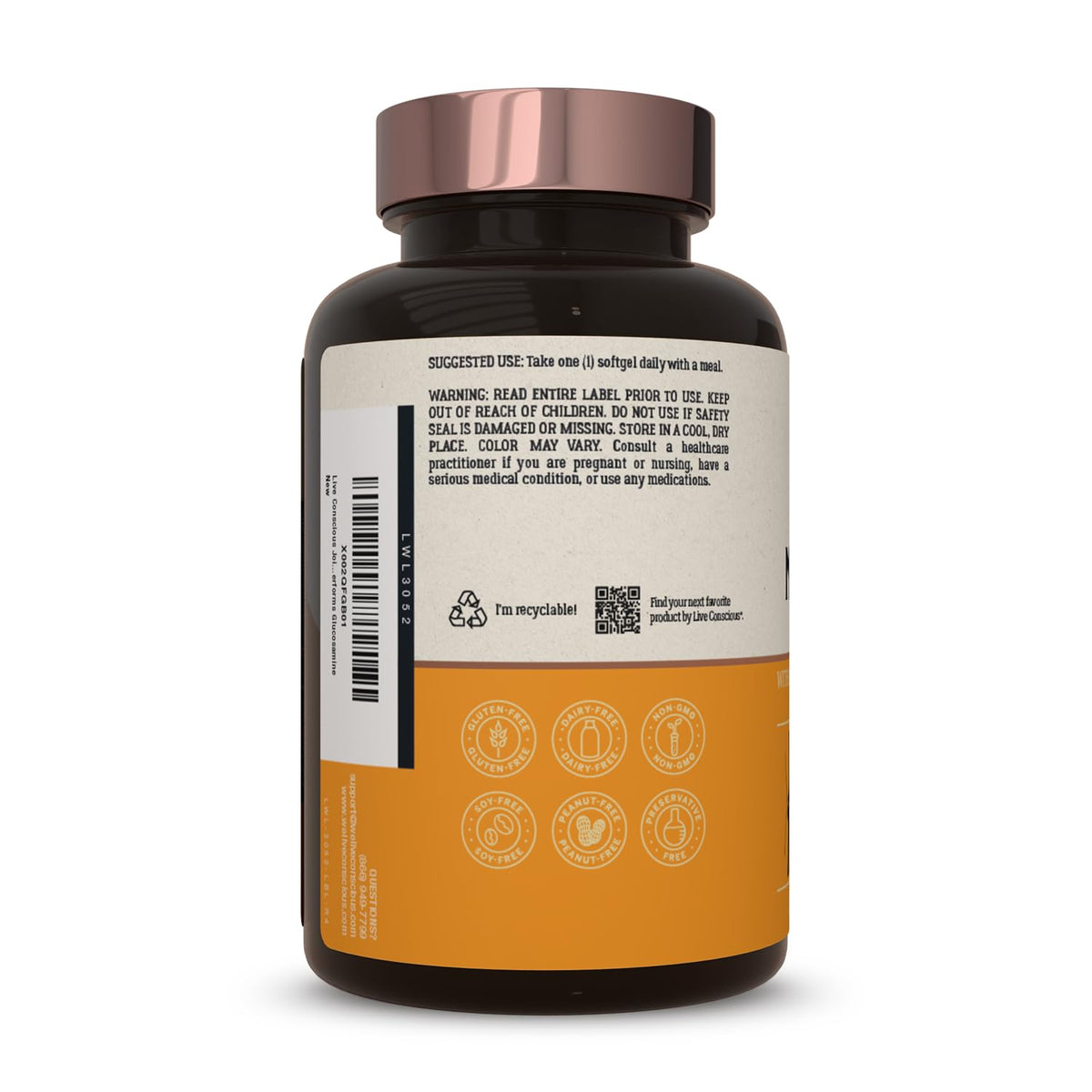 Packaging du MoveWell Plus avec l'huile de krill