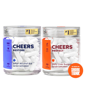 Packaging du produit Cheers Combo Hépatique avec Restore et Protect