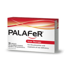 Palafer complément alimentaire fer 100 mg avec des boissons