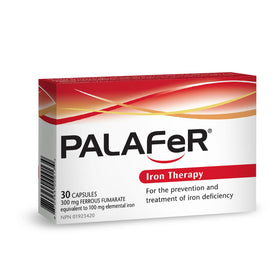 Palafer complément alimentaire fer 100 mg étiquette détaillée