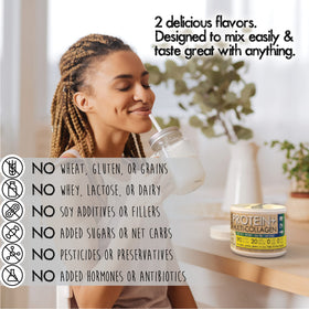 Paleo Pro Protein+ Multi-Collagen Vanille Aztec 358g arrière