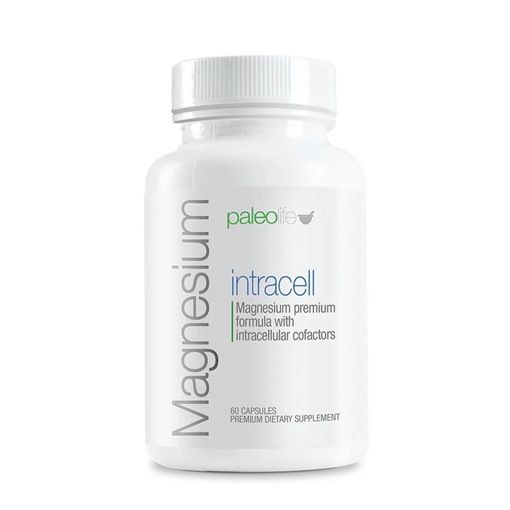 Paleolf Magnésium INTRACELL 500 mg - 60 Capsules vue de face