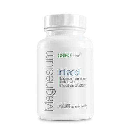 Paleolf Magnésium INTRACELL 500 mg - 60 Capsules vue de face