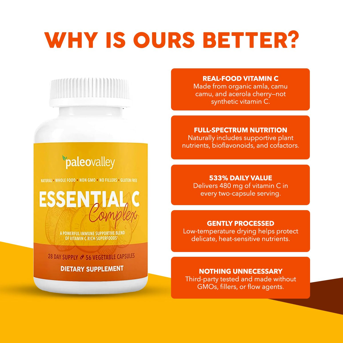 Paleovalley C Complex 450mg - vue latérale de l'emballage