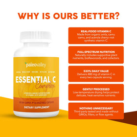 Paleovalley C Complex 450mg - vue latérale de l'emballage