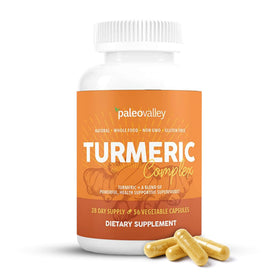 Paleovalley Complexe Bio de Curcuma 59g, vue de face