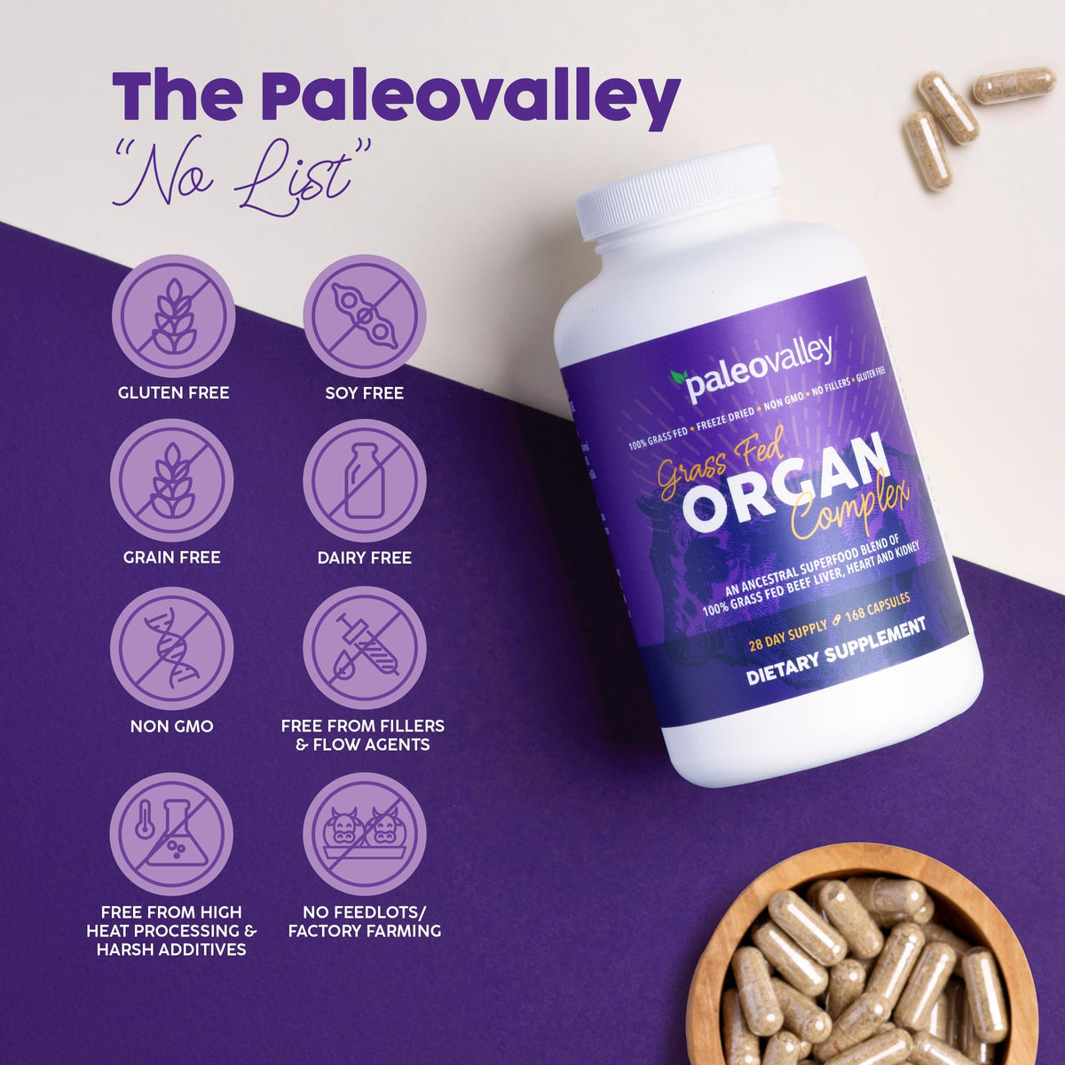 Paleovalley Complexe Organique ouvert montrant la texture des capsules