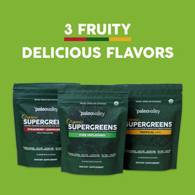 Paleovalley Poudre Supergreens Bio 249g emballage