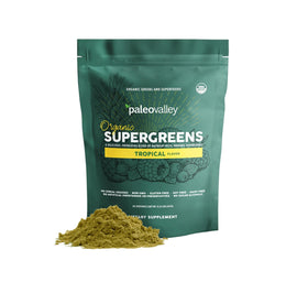 Paleovalley Poudre Supergreens Bio 249g vue de face
