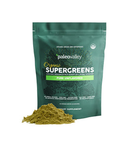 Paleovalley Poudre Supergreens Bio 272g vue avant