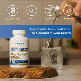 Palmara Health Complément Alimentaire 60 Capsules Végétales avec étiquette