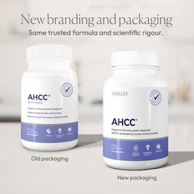 Papillex AHCC gélules végétales avec étiquette et informations