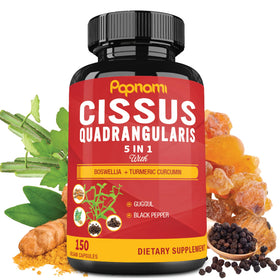 Papnami Cissus Quadrangularis 150 capsules vue avant