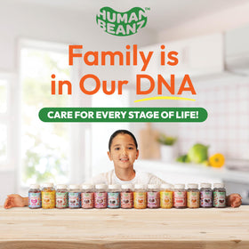 Paquet de bonbons gélifiés Human Beanz avec étiquette