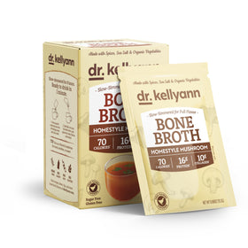 Paquet de Bouillon Os Champignon Dr. Kellyann vue de face