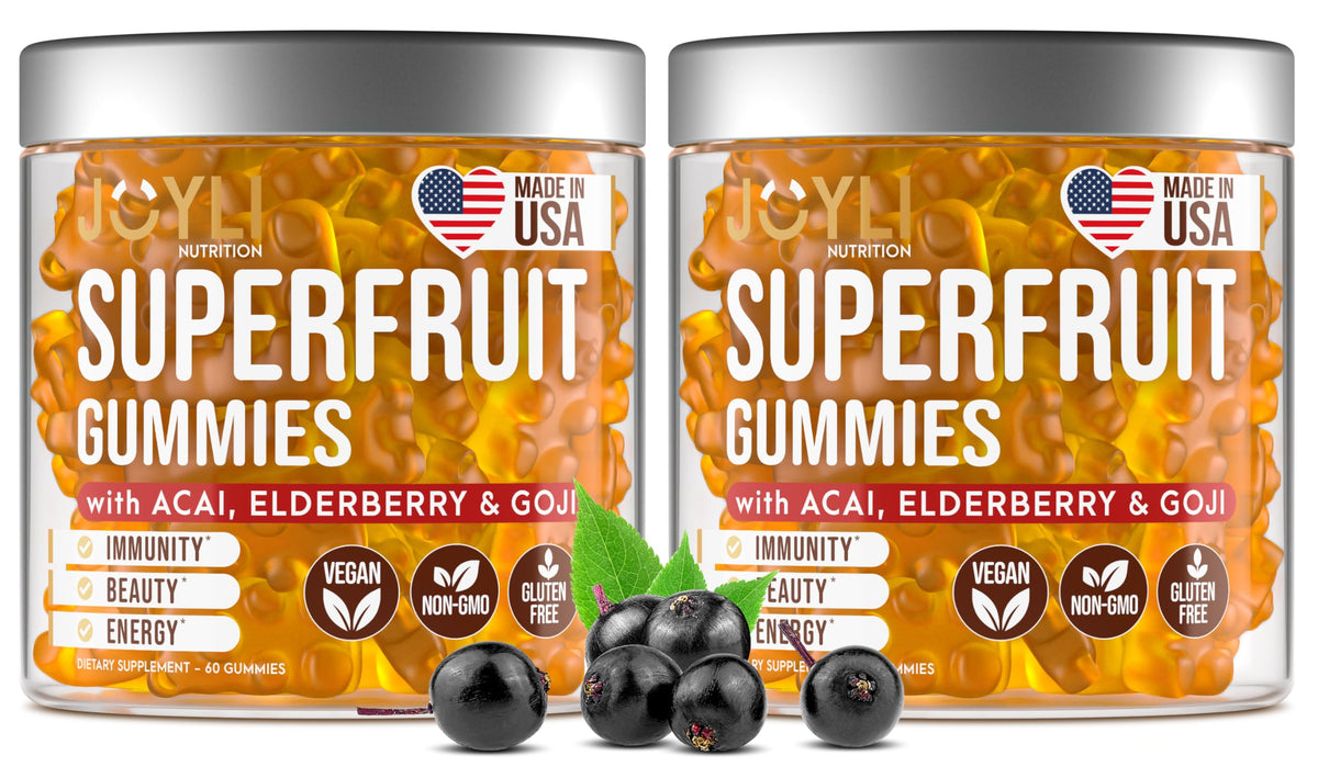 Paquet de gummies multivitamines JOYLI Nutrition 60 gummies
