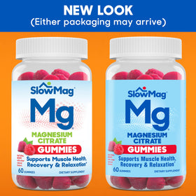 Paquet de gummies Slow-Mag avec saveur naturelle de baie