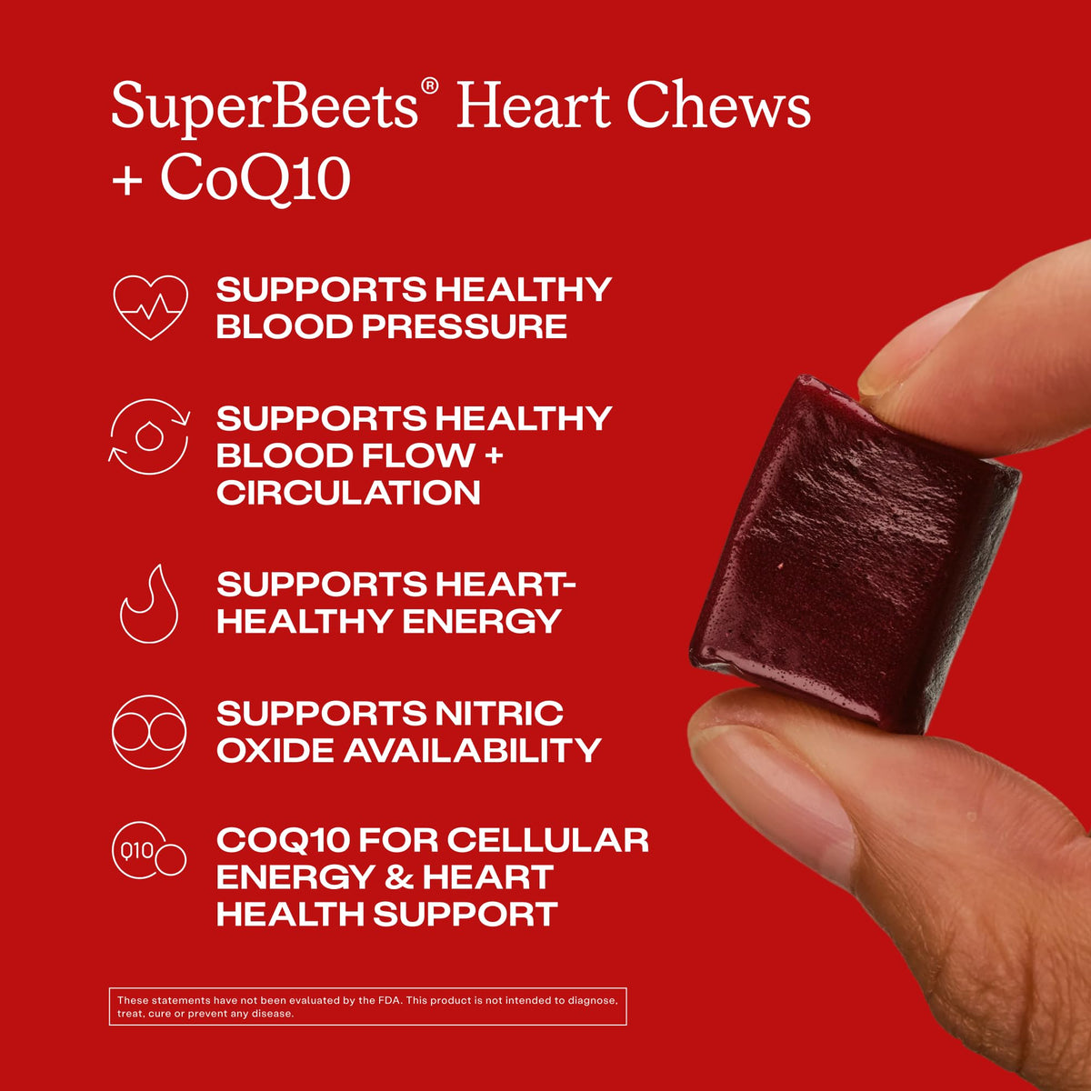 Paquet de HumanN SuperBeets Chews 120 Ct